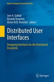 Cover von Distributed User Interfaces