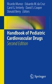 Cover von Handbook of Pediatric Cardiovascular Drugs