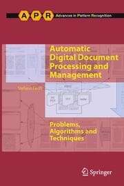 Cover von Automatic Digital Document Processing and Management