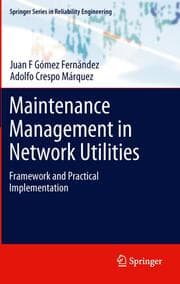 Cover von Maintenance Management in Network Utilities