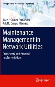 Cover von Maintenance Management in Network Utilities