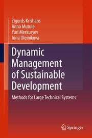 Cover von Dynamic Management of Sustainable Development