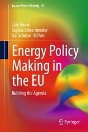 Cover von Energy Policy Making in the EU