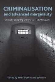 Cover von Criminalisation and Advanced Marginality