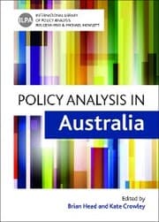 Cover von Policy Analysis in Australia