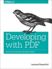 Cover von Developing with PDF