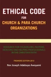 Cover von Ethical Code for Church and Para Church Organizations