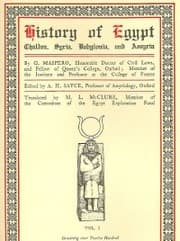 Cover von History of Egypt, Chaldea, Syria, Babylonia, and Assyria, Vol. 1