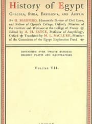 Cover von History of Egypt, Chaldea, Syria, Babylonia, and Assyria, Vol. 7