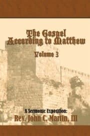 Cover von The Gospel According to Matthew Volume 3