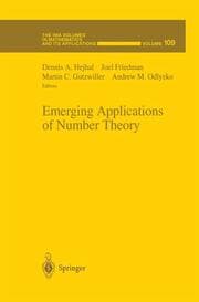 Cover von Emerging Applications of Number Theory