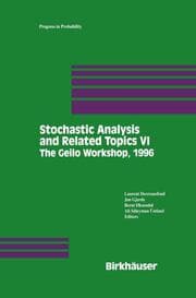 Cover von Stochastic Analysis and Related Topics VI