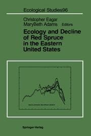 Cover von Ecology and Decline of Red Spruce in the Eastern United States