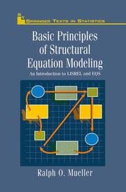Cover von Basic Principles of Structural Equation Modeling