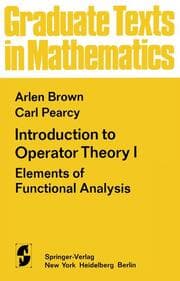 Cover von Introduction to Operator Theory I