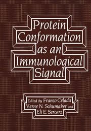 Cover von Protein Conformation as an Immunological Signal