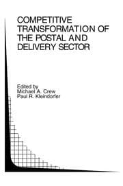 Cover von Competitive Transformation of the Postal and Delivery Sector