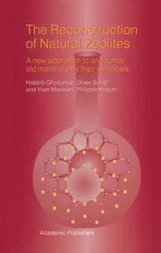 Cover von The Reconstruction of Natural Zeolites