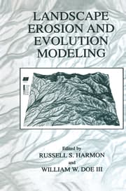 Cover von Landscape Erosion and Evolution Modeling