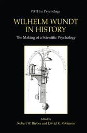 Cover von Wilhelm Wundt in History