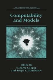 Cover von Computability and Models