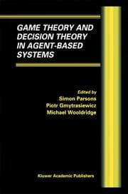 Cover von Game Theory and Decision Theory in Agent-Based Systems
