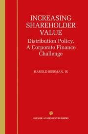 Cover von Increasing Shareholder Value