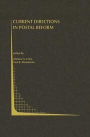 Cover von Current Directions in Postal Reform