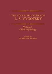 Cover von The Collected Works of L.S.Vygotsky