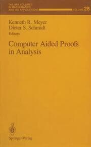 Cover von Computer Aided Proofs in Analysis