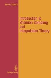 Cover von Introduction to Shannon Sampling and Interpolation Theory