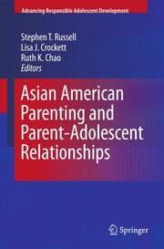 Cover von Asian American Parenting and Parent-Adolescent Relationships