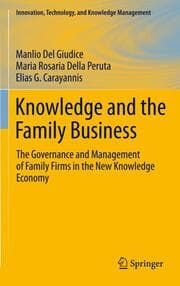 Cover von Knowledge and the Family Business
