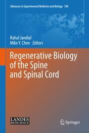 Cover von Regenerative Biology of the Spine and Spinal Cord
