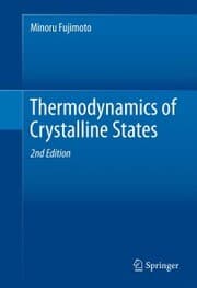 Cover von Thermodynamics of Crystalline States