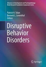 Cover von Disruptive Behavior Disorders