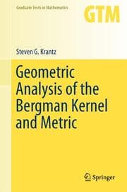 Cover von Geometric Analysis of the Bergman Kernel and Metric