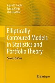 Cover von Elliptically Contoured Models in Statistics and Portfolio Theory