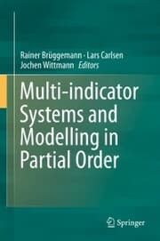 Cover von Multi-indicator Systems and Modelling in Partial Order