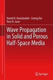 Cover von Wave Propagation in Solid and Porous Half-Space Media