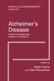 Cover von Alzheimer's Disease: Cellular and Molecular Aspects of Amyloid beta