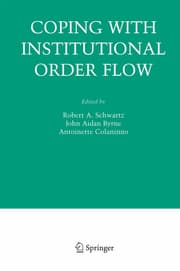 Cover von Coping With Institutional Order Flow