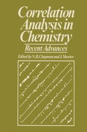 Cover von Correlation Analysis in Chemistry