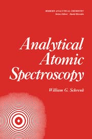 Cover von Analytical Atomic Spectroscopy