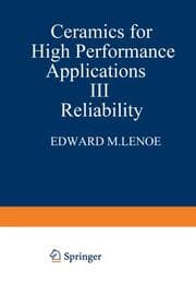 Cover von Ceramics for High-Performance Applications III