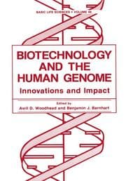 Cover von Biotechnology and the Human Genome