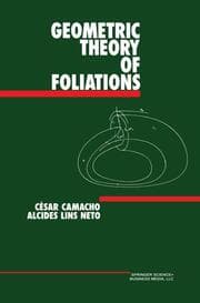 Cover von Geometric Theory of Foliations