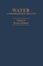 Cover von Water: A Comprehensive Treatise