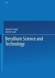 Cover von Beryllium Science and Technology