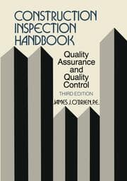 Cover von Construction Inspection Handbook